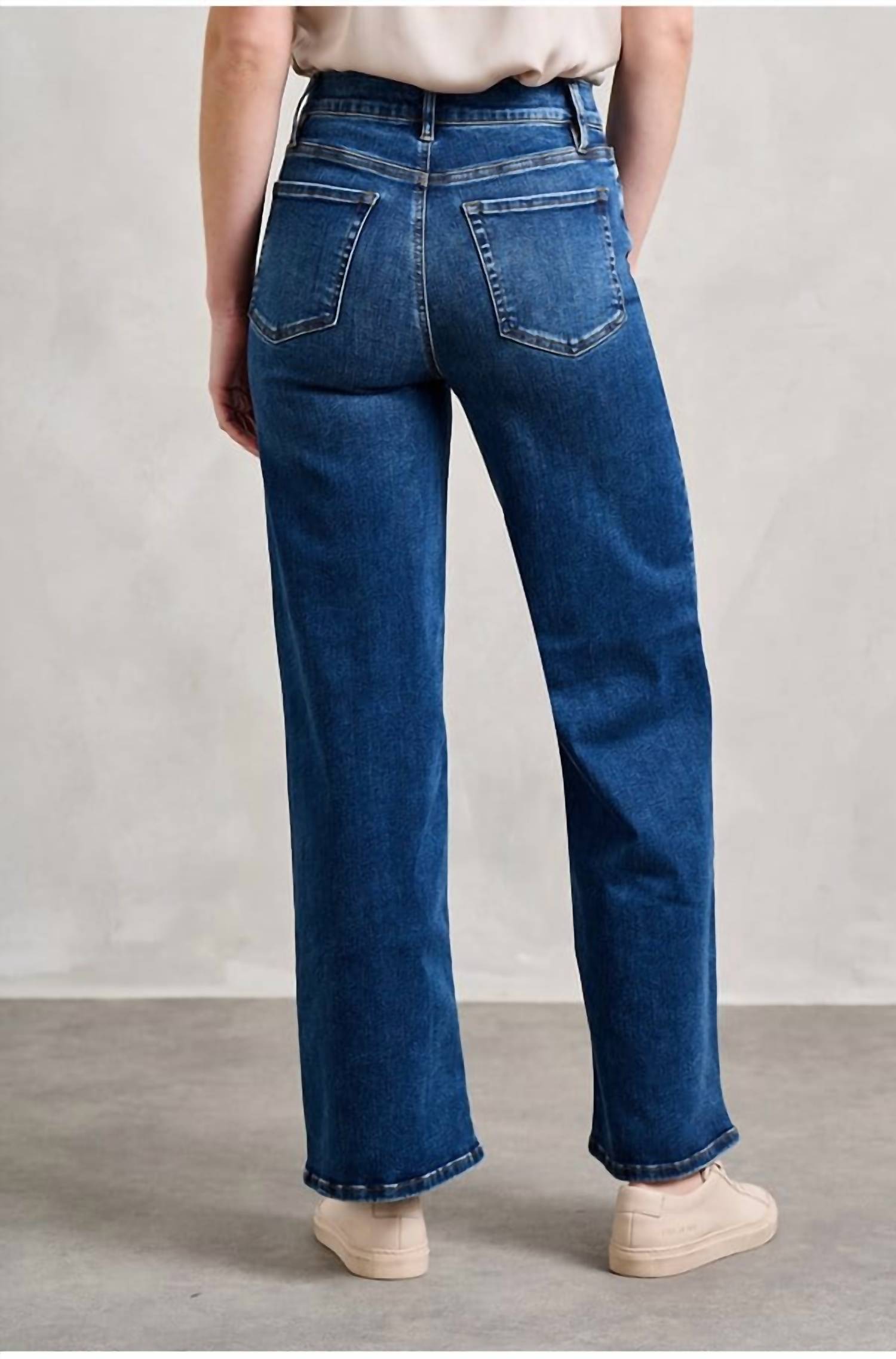 Frame - Le Slim Palazzo Wide Leg Jeans
