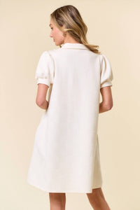 Lovely Melody - Textured Mini Dress