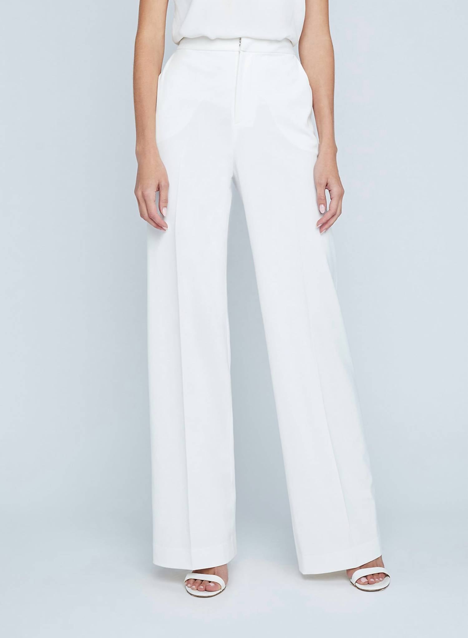 L'Agence - Women's Livvy Straight Leg Trouser