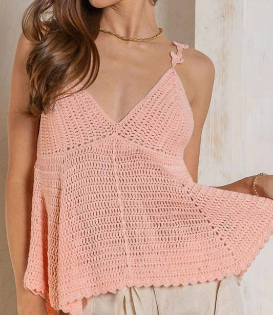 Claudia Babydoll Sweater Tank