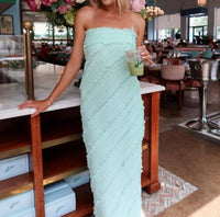 2.7 August Apparel - Ripple Effect Maxi Dress