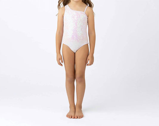 Shade Critters - Grils Daisy Sequin One Piece Swimsuit