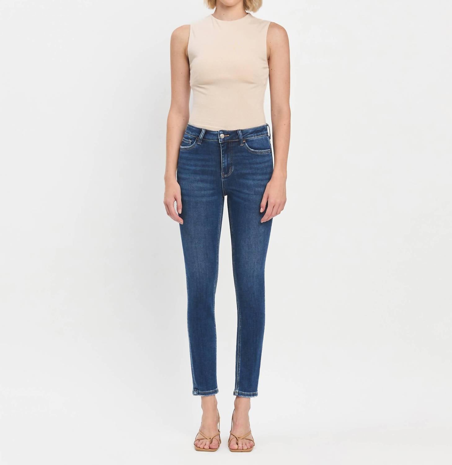 Lovervet - High Rise Ankle Skinny Jean