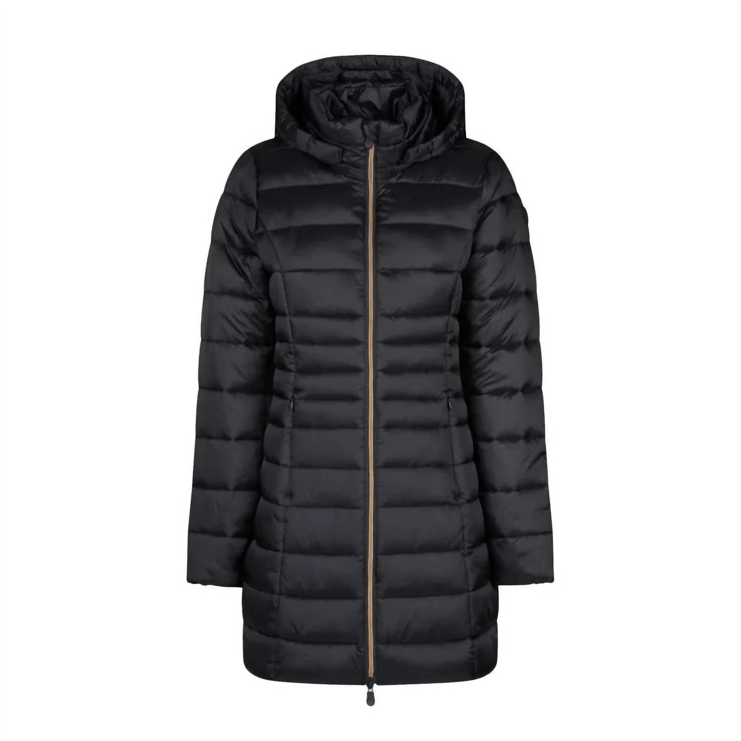 Save The Duck - Reese 3/4 Hooded Puffer Coat