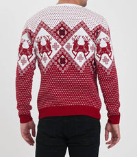 Galani - Men’s Modern Festive Knit Pullover Sweater