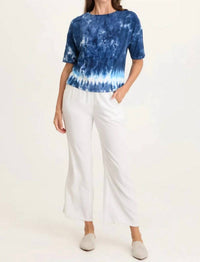 Xcvi - Lino Jersey Boatneck Tee