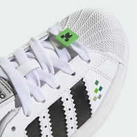 Adidas - Big Kids Superstar Ii X Minecraft Shoes