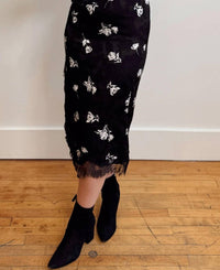 VERO MODA Rose Lace Skirt in multi - women's skirt