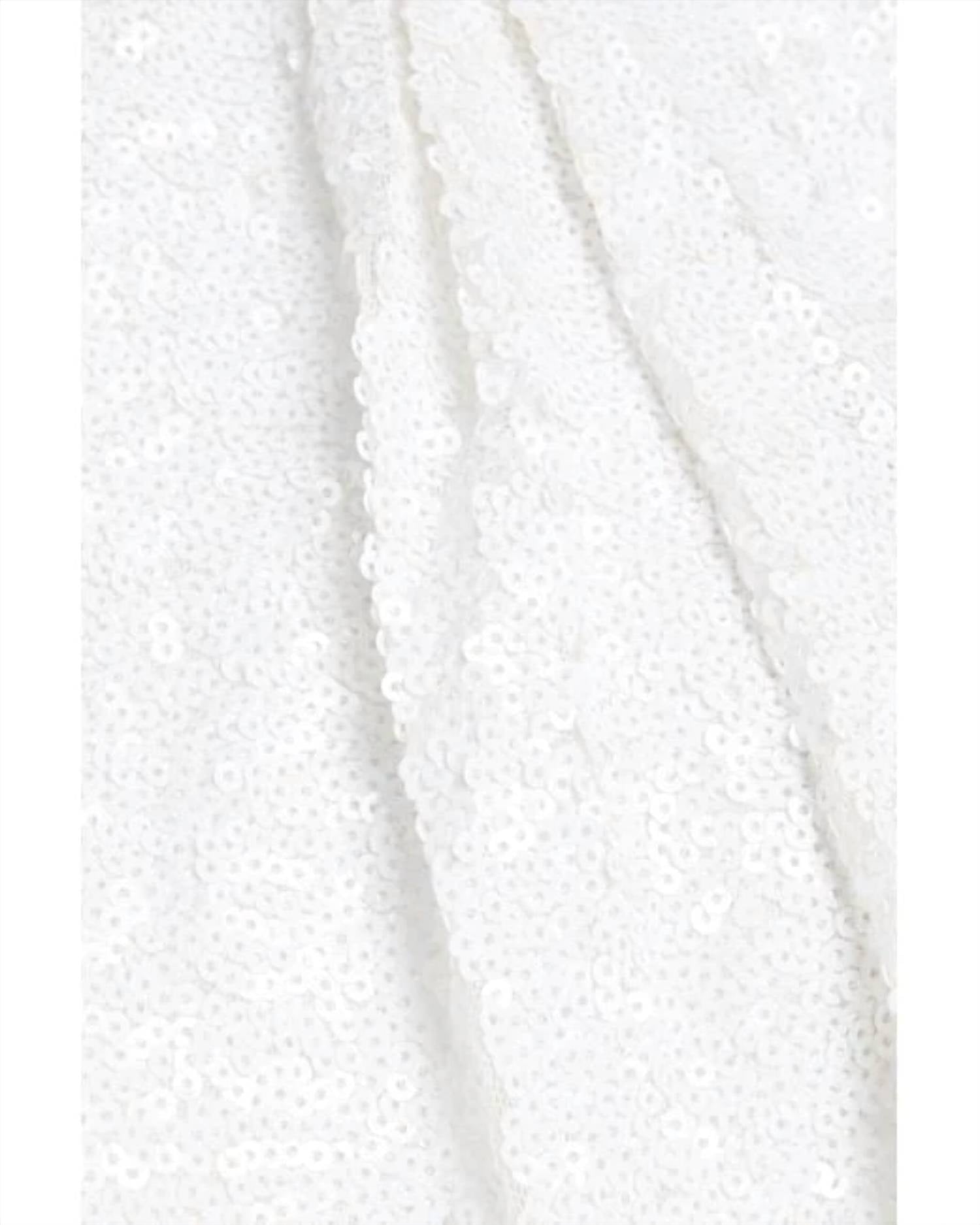 Badgley Mischka - Sequined Mesh Gown