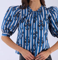 Beyond By Vera - Lily Puff Sleeve Blouse