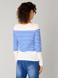 Yest - Renate Boatneck Striped Sweater