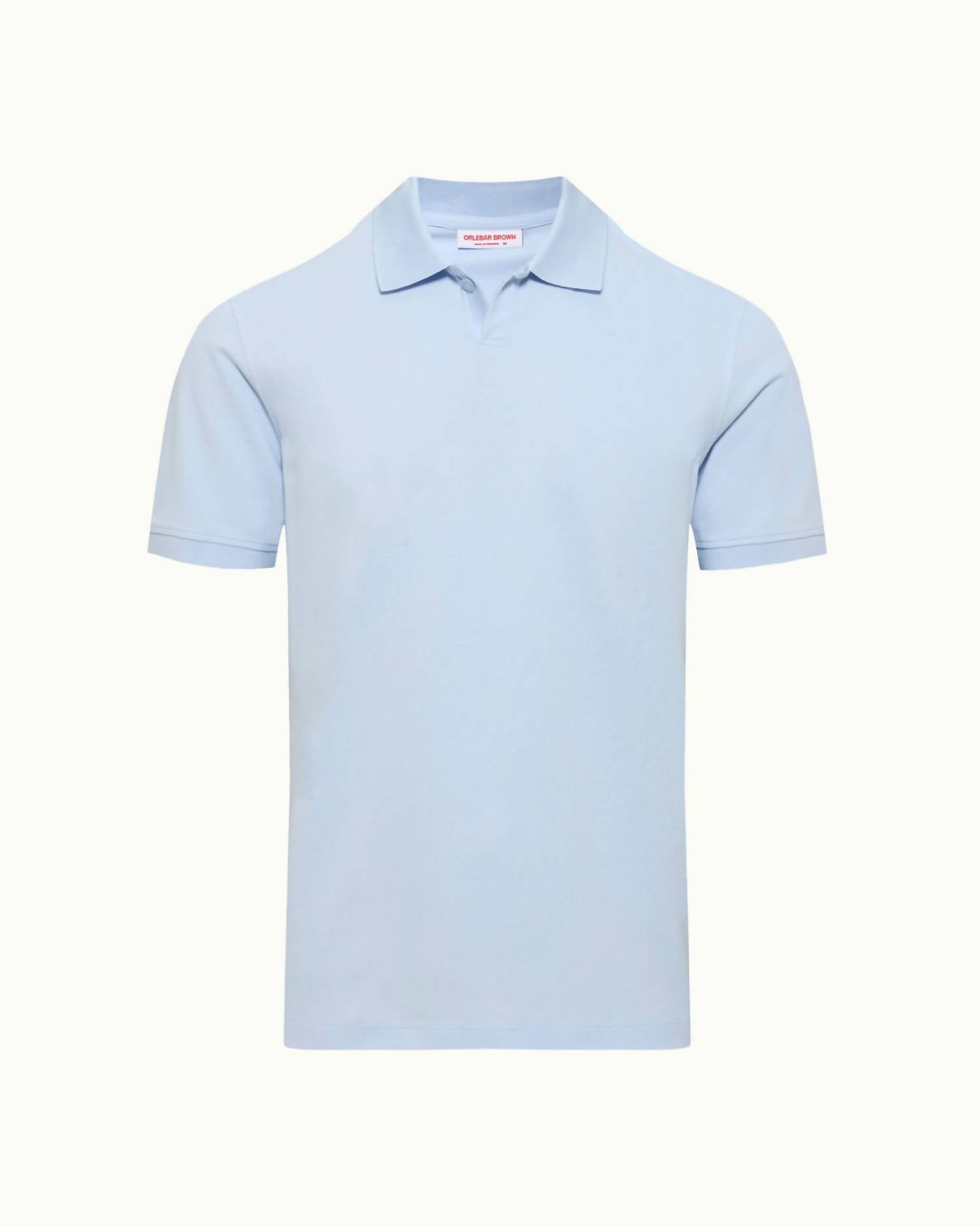 Orlebar Brown - Men's Maranon Waffle-knit Cotton Polo Shirt