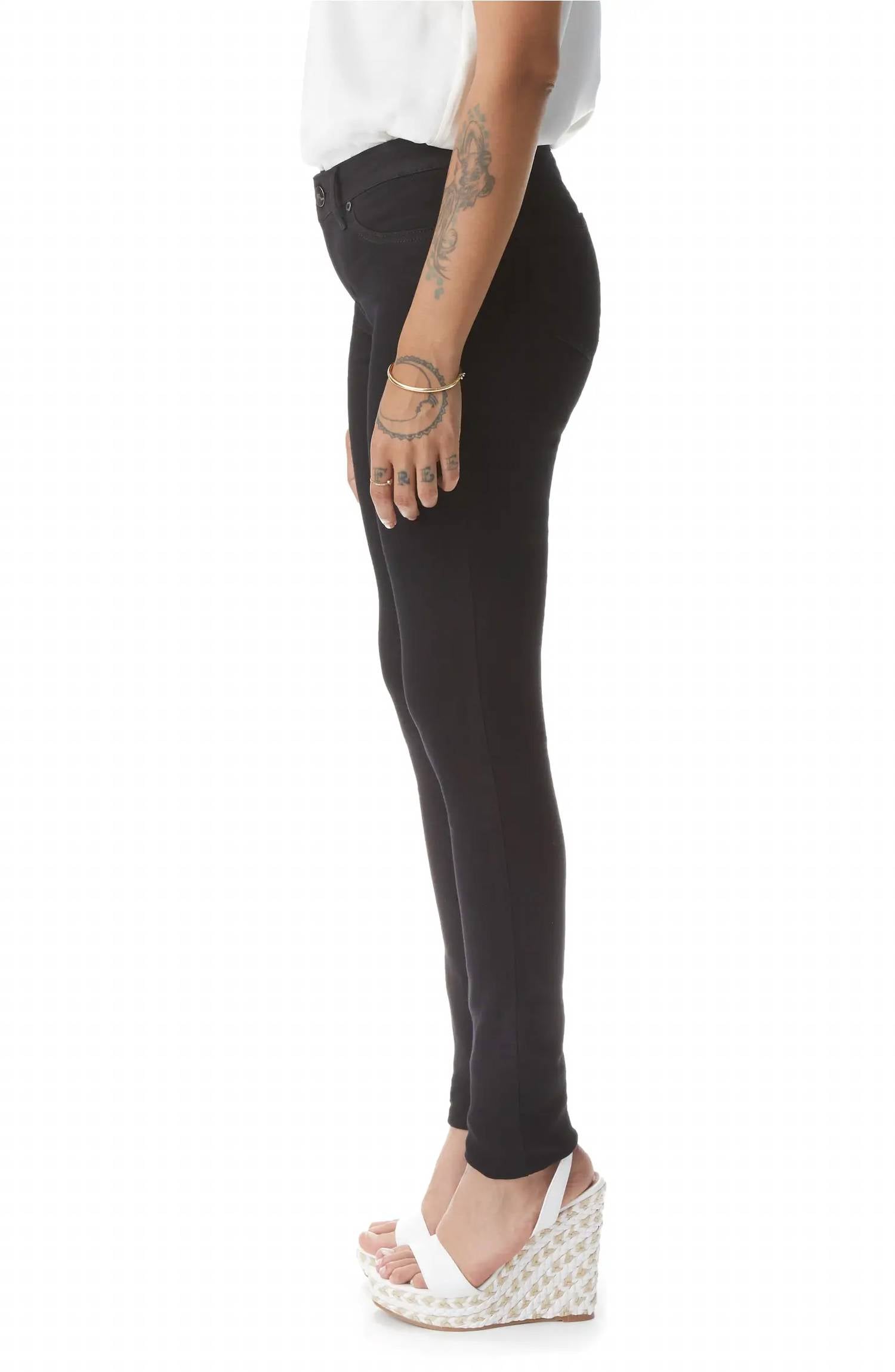1822 Denim - Mid Rise Skinny Long Butter Jeans