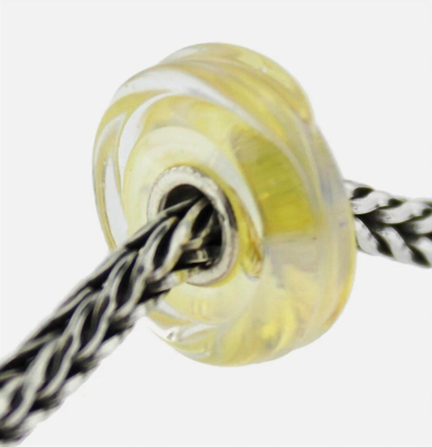 Trollbeads - Women's Honey Dawn Glass Bead Charm