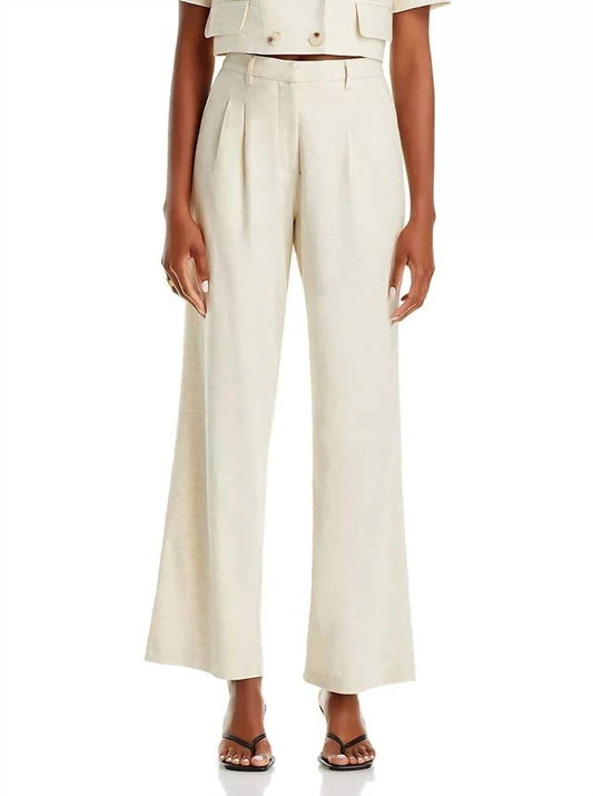 Lucy Paris - It Girl Linen Pants