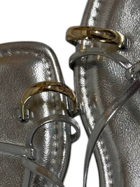 SODA Women's Bangle Toe Sandal in silver - women's sandal - detail view