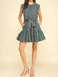 Pinch - Polka Dot Tiered Mini Dress
