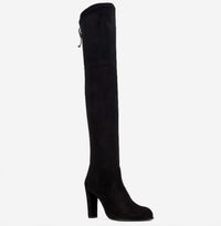 Stuart Weitzman - Women's Highland Stretch Suede Over The Knee Boots