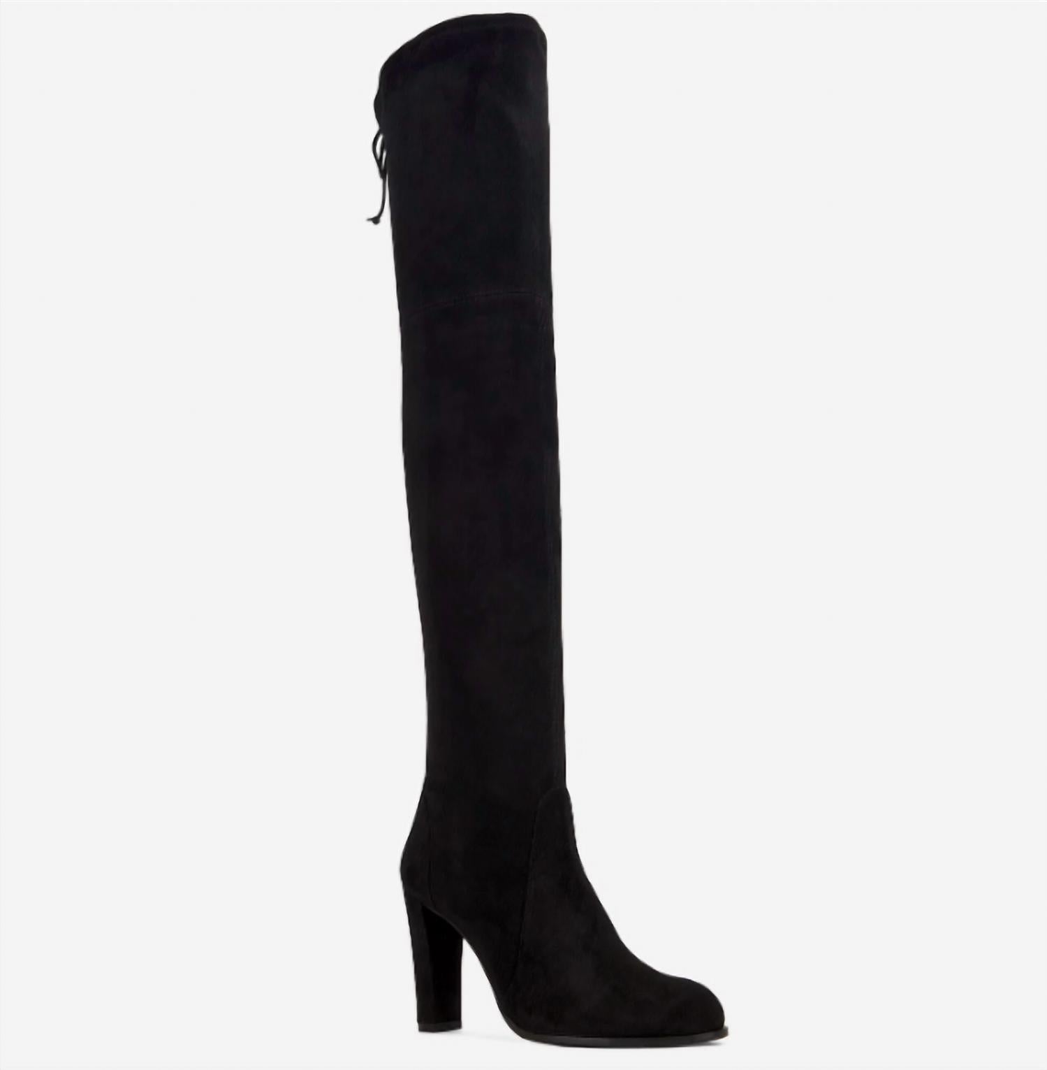 Stuart Weitzman - Women's Highland Stretch Suede Over The Knee Boots