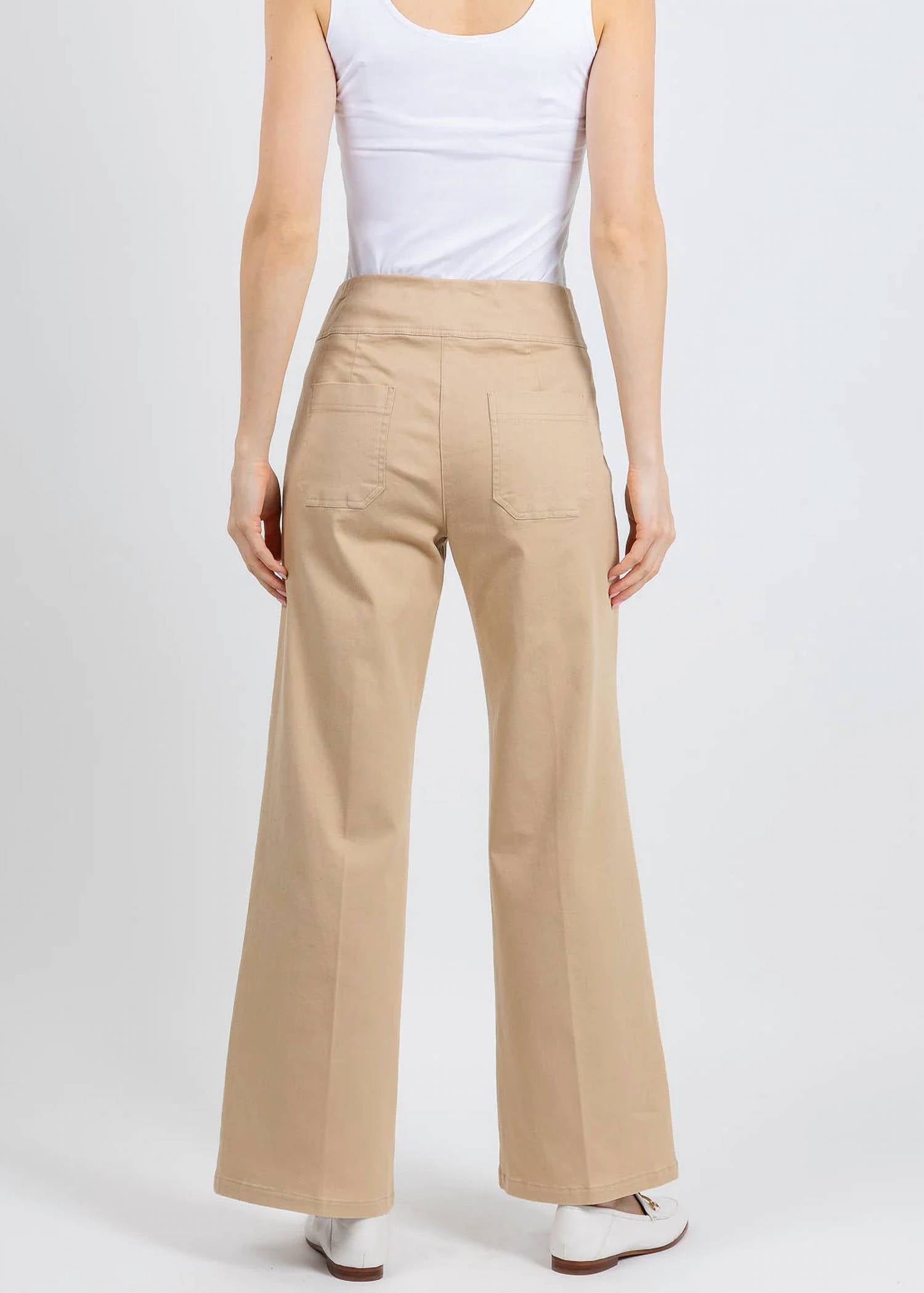 Elliott Lauren - Modern Twill Wide Leg Pants - 29"