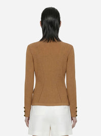 Elisabetta Franchi - Double Breasted Knit Jacket