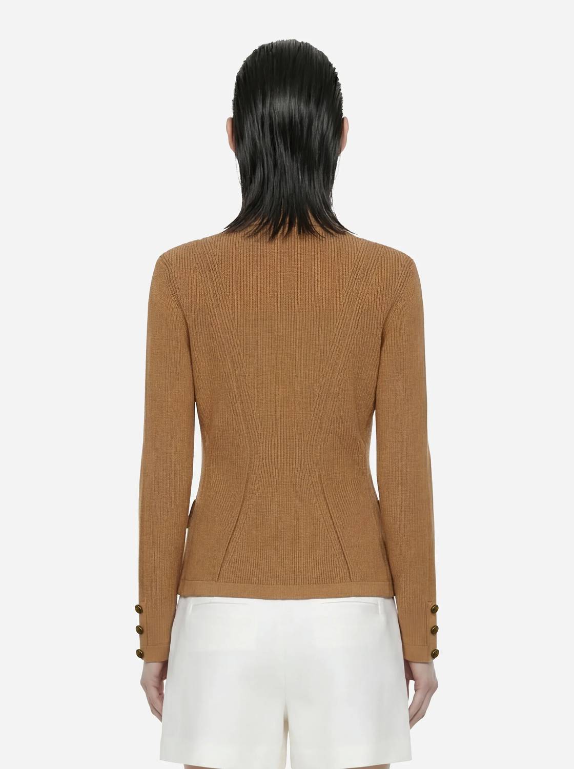 Elisabetta Franchi - Double Breasted Knit Jacket