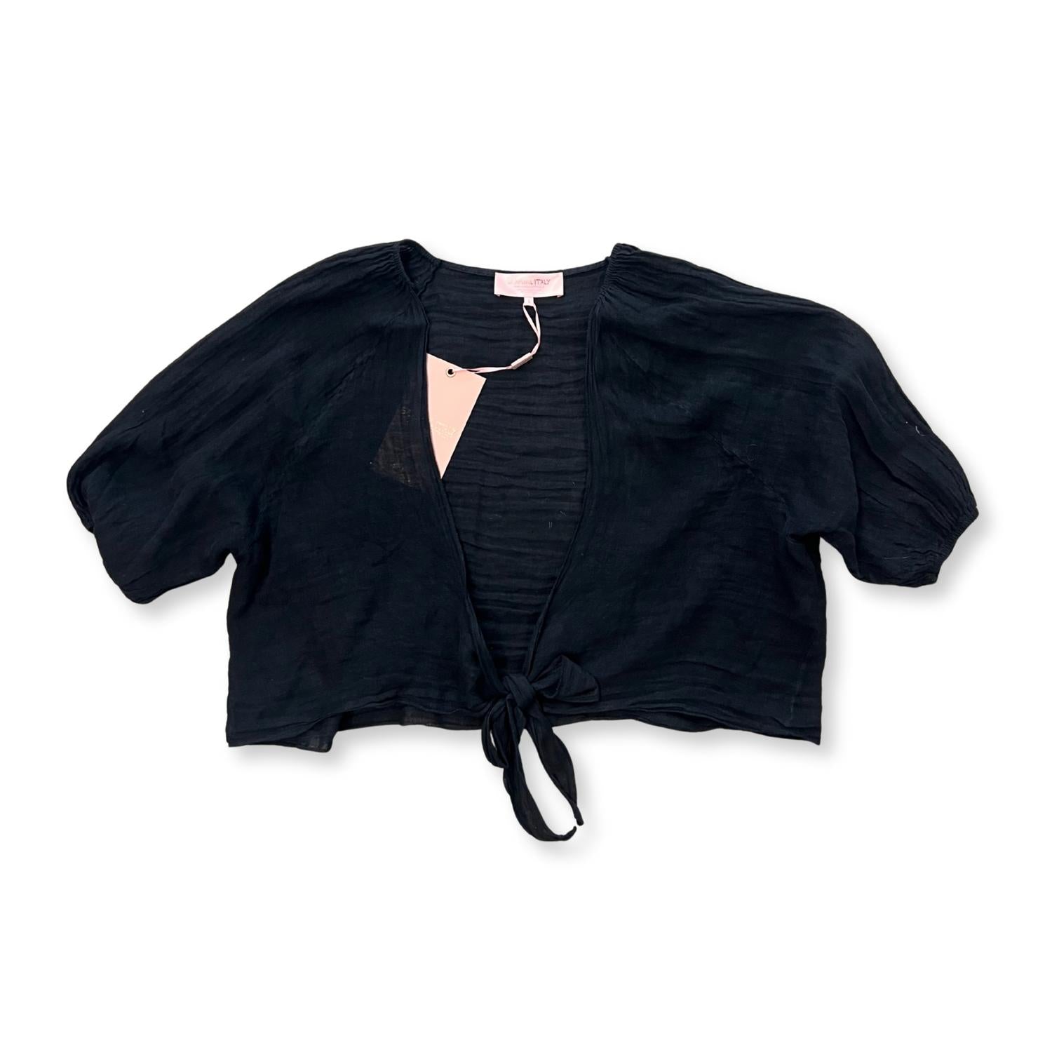 Scandal Italy - Women's Cassis Tie Top