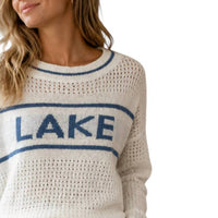 Cozy Co. - Lake Open Knit Sweater