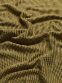 Duck Camp Men's Waffle Henley Long Sleeve Shirt in cordgrass - men's long sleeve top - alternate view