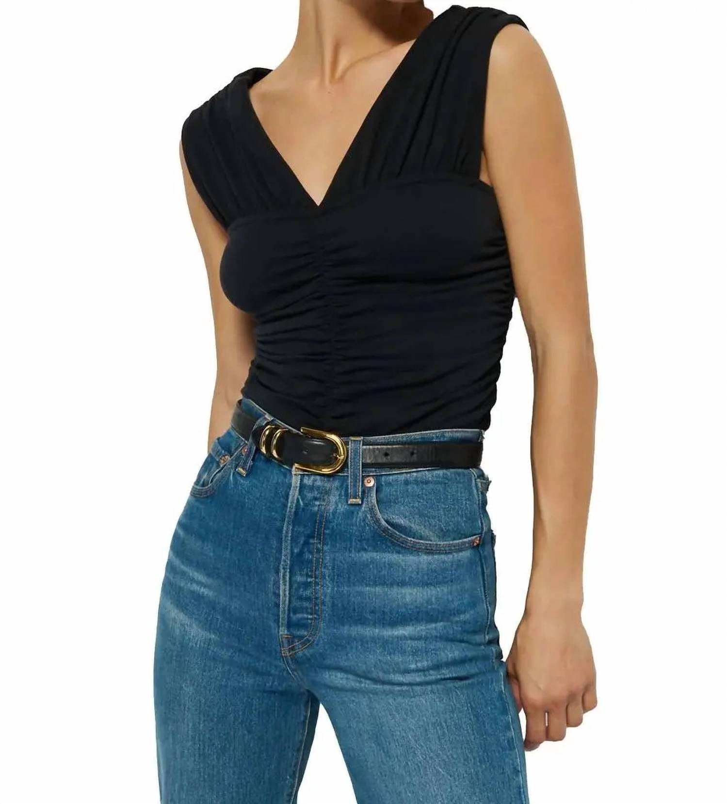 Nation Ltd - Raquel Shirred Top