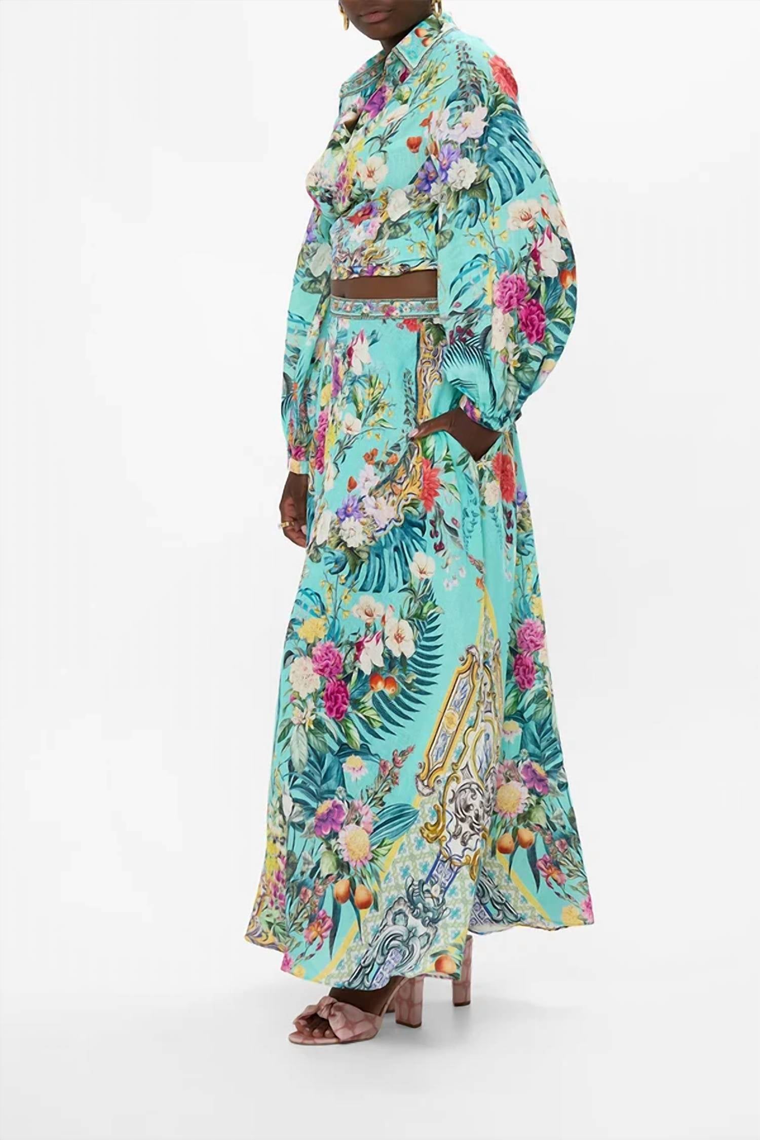 Camilla - Maxi Circle Skirt
