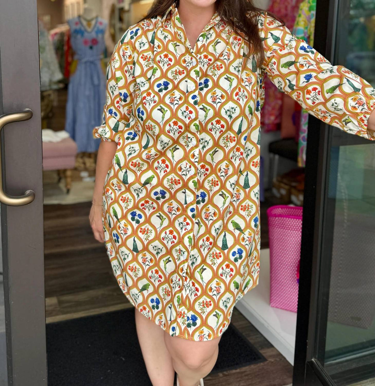 Boho Chic - Garden Mini Dress