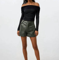 Naked Zebra - Tonya High Waisted Short