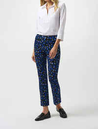 Joseph Ribkoff - Zip Front Stretch Poplin Top