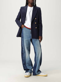 Gucci - Pre-loved Straight Cut Jean With Patchwork Effect