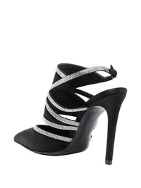 Salvatore Ferragamo - Women's Delianne Crystal-embellished Slingback Pumps