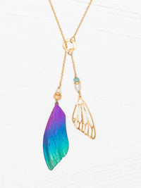 Holly Yashi - Flutterby Lariat Necklace