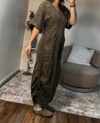 Ee:Some - Zoie Adjustable Wide Leg Jumpsuit
