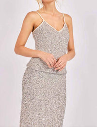 Sadie & Sage - Luster Sequin Top