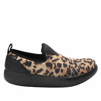 Alegria Women's Eden Slip-on Shoe in leopard - women's sandal - detail view
