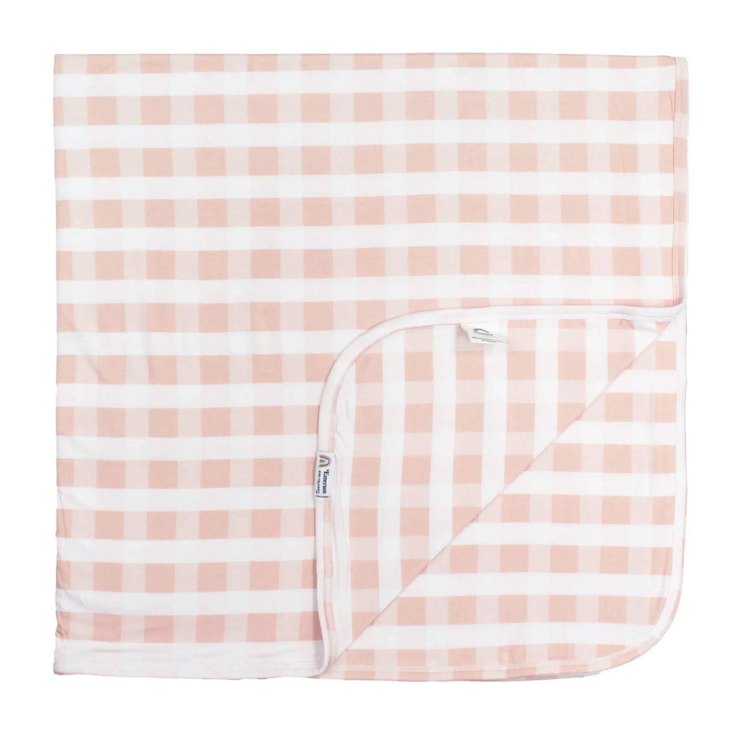 Emerson And Friends - Gingham Luxury Bamboo Blanket