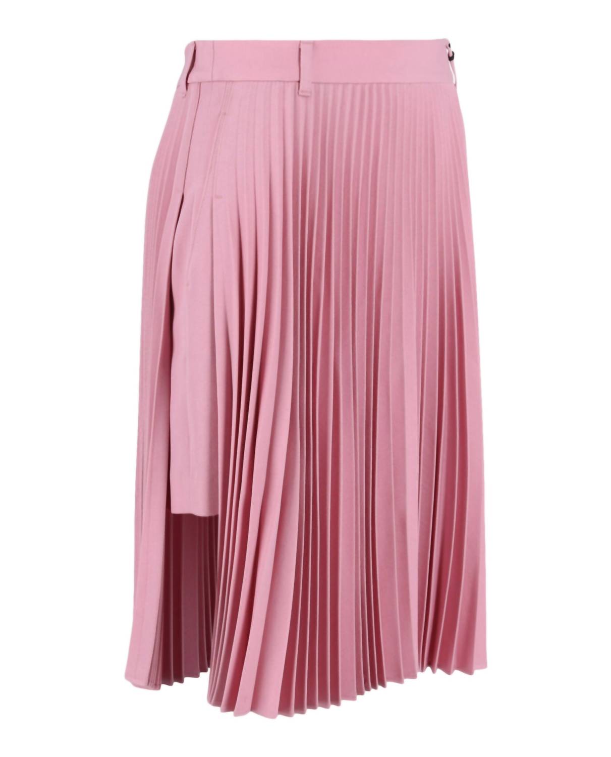 Burberry - Women's Pleated Panelled Midi Skort