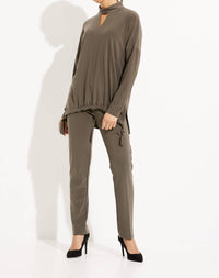 Joseph Ribkoff - DRAWSTRING HEM TUNIC