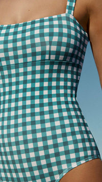 Ephemera - Gingham Bandeau One Piece