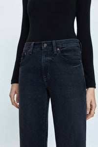 Pistola - Lexi Mid Rise Bowed Straight Leg Jeans