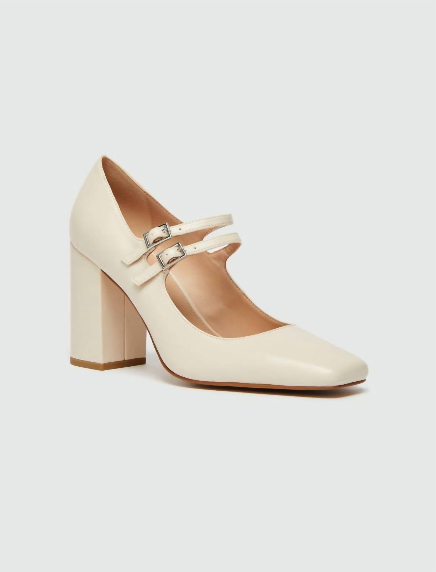 Marella - Women’s Double-strap Mary Janes