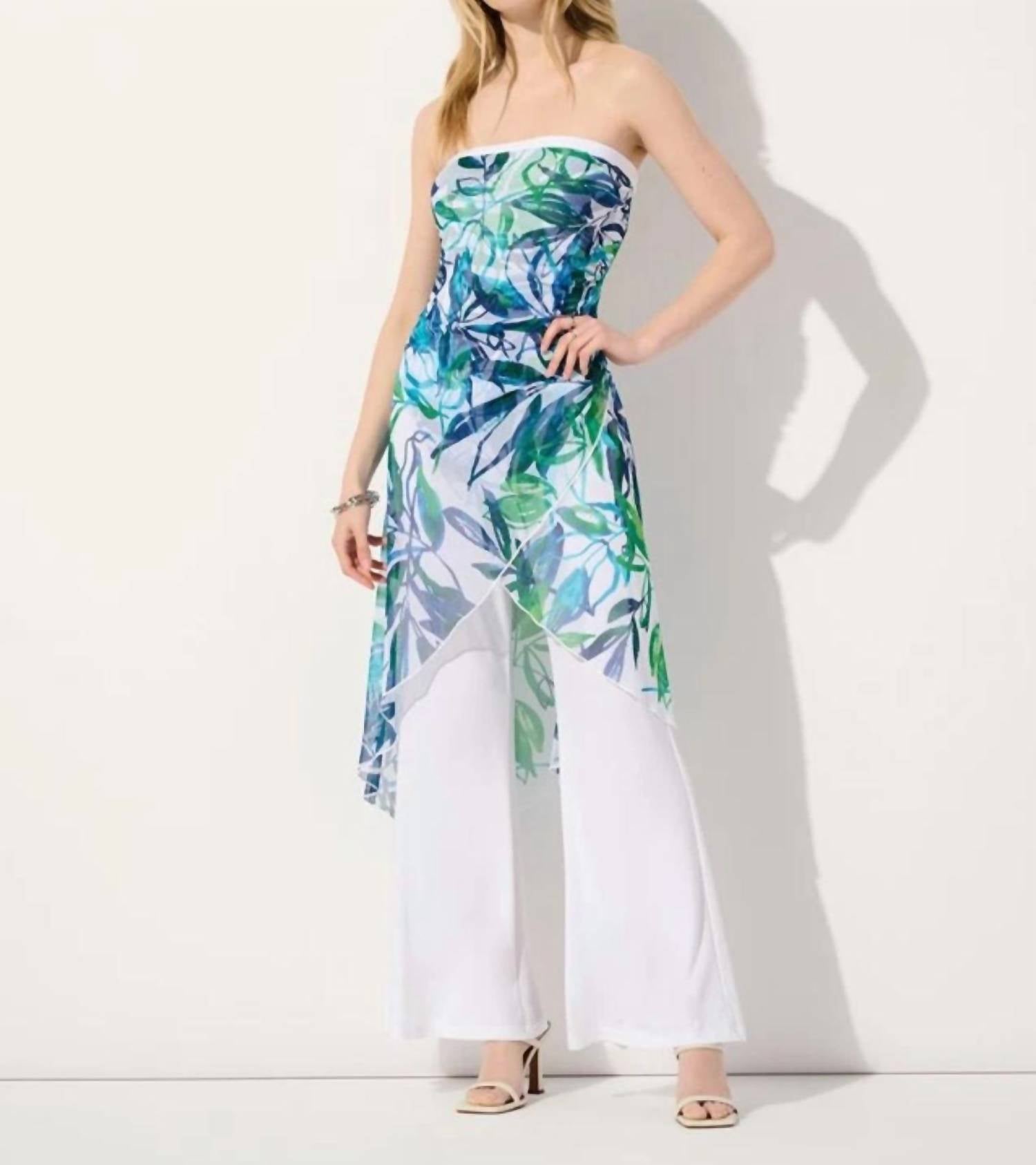 Joseph Ribkoff - Tropical Print Jumpsuit