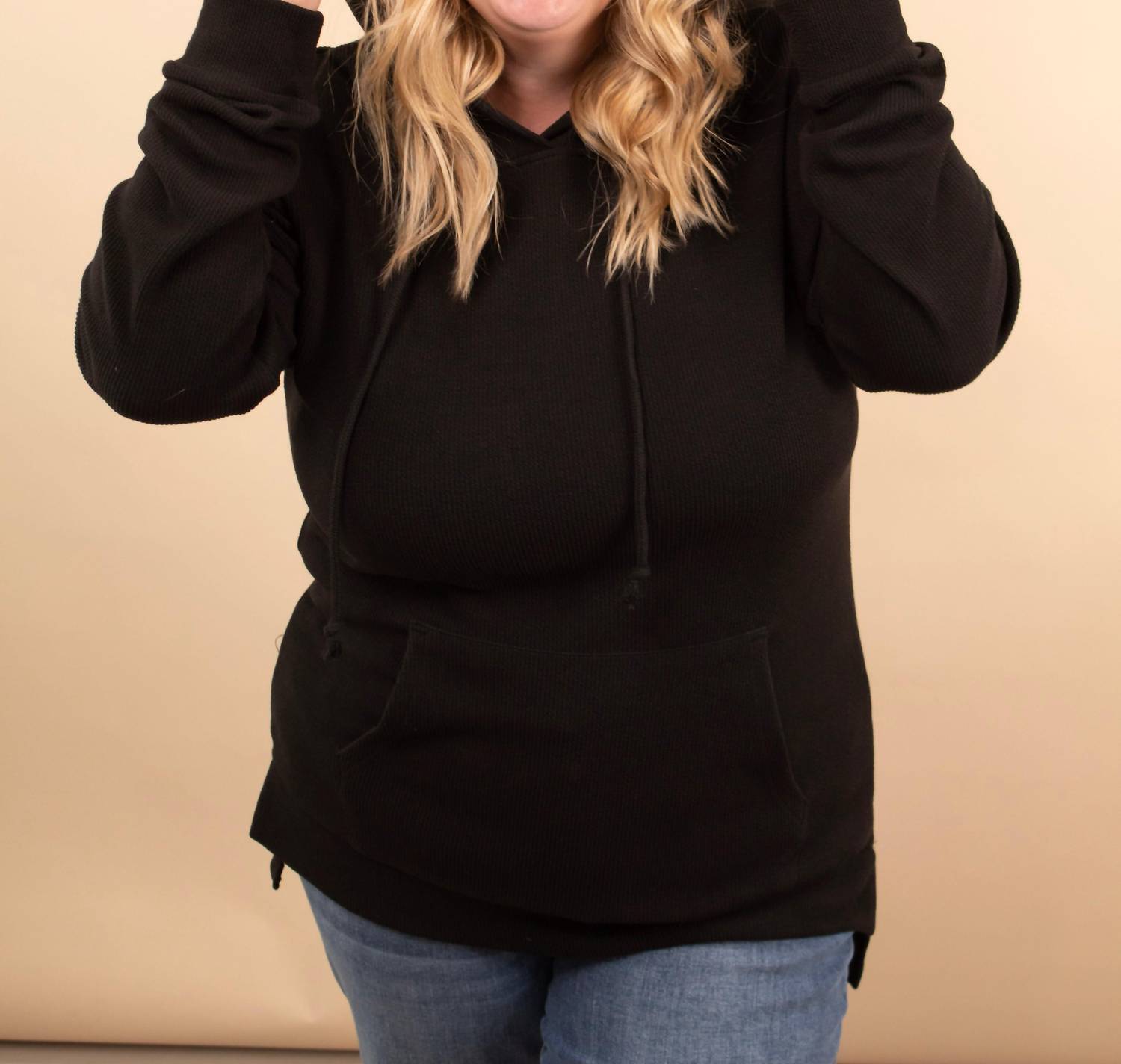Michelle Mae - Kacey Ribbed Hoodie