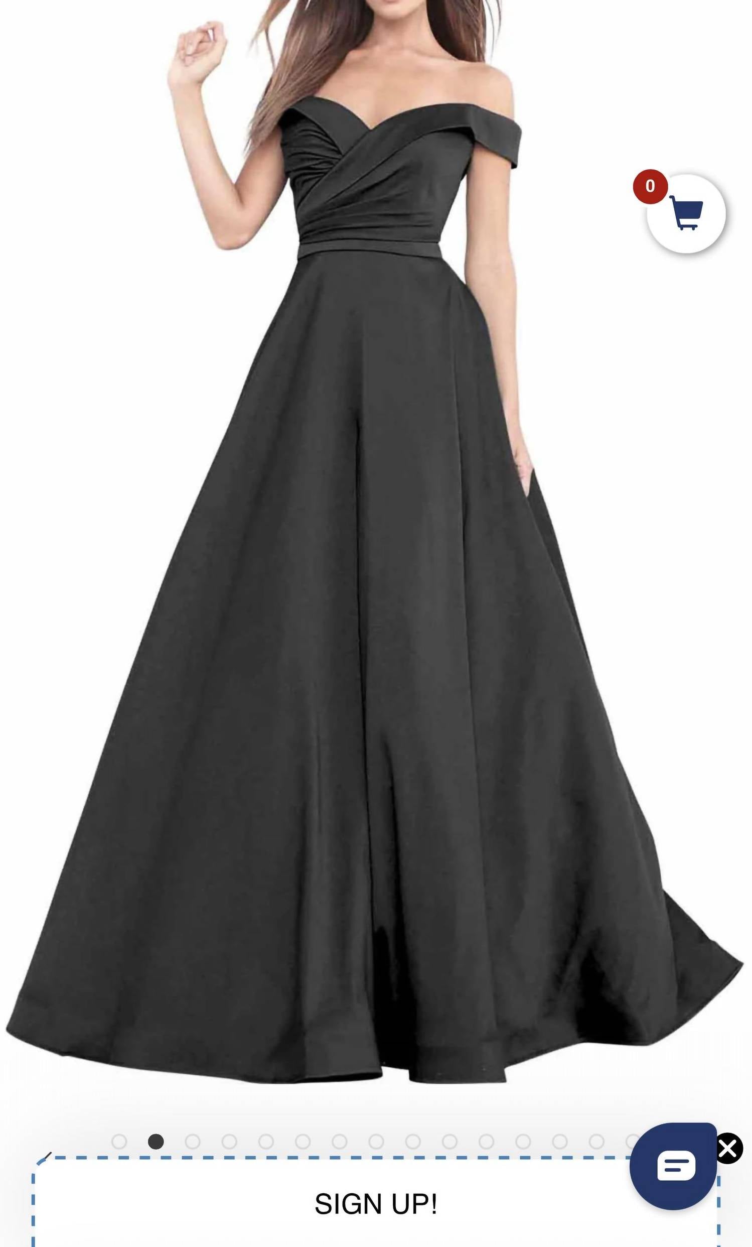 Jovani - Off the shoulder ball gown