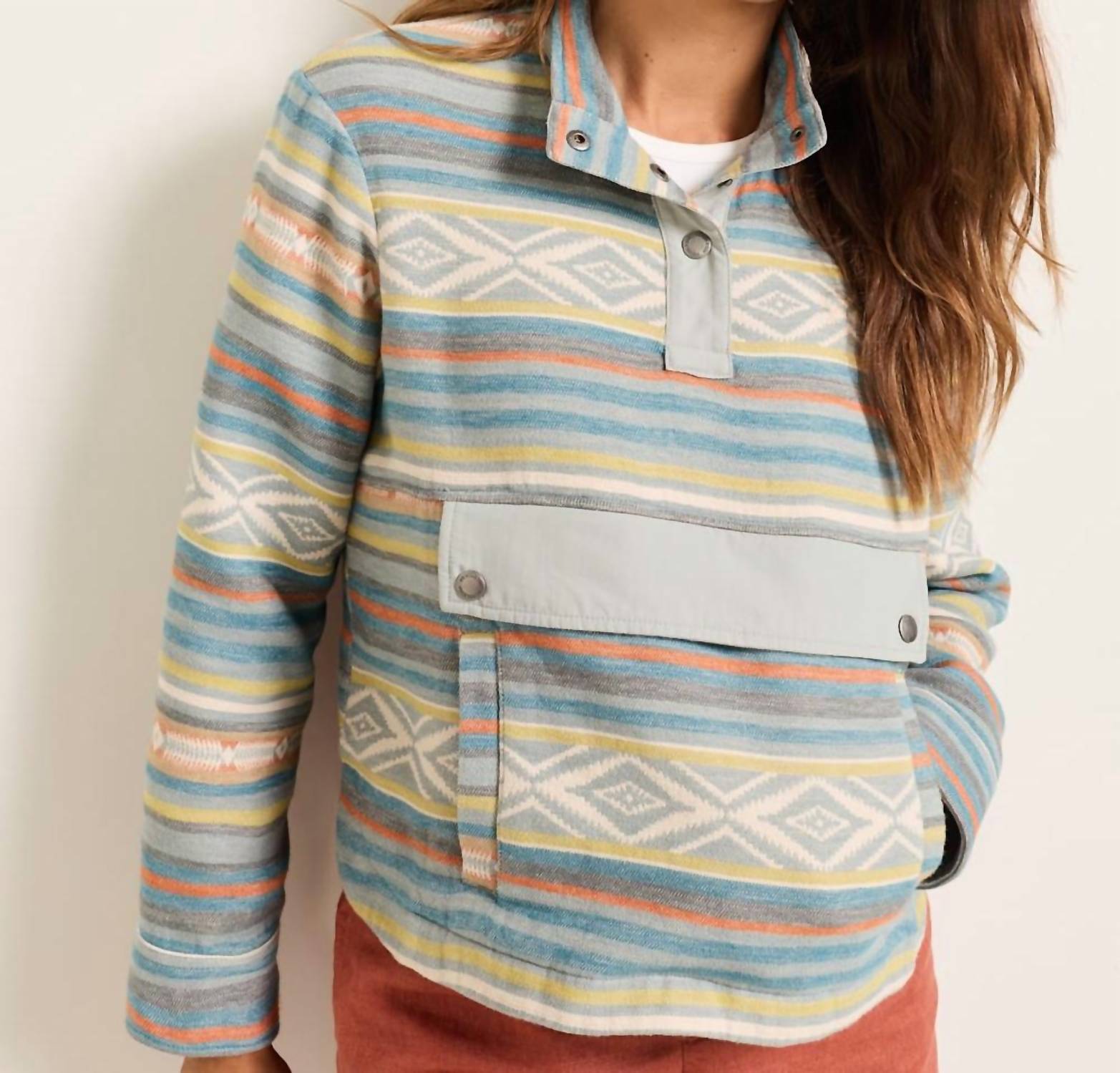 Pendleton - Doublesoft Hlaf Snap Pullover